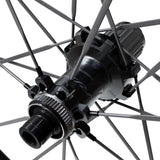 Shimano Dura-Ace WH-R9370-C50-TL Dura-Ace CL/disc Carbon clincher 50 mm, 12-speed L2 rear 12x142