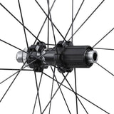 Shimano GRX WH-RX870 700C rear carbon wheel with 12/11-speed, 12x142mm Center Lock disc for gravel bikes.