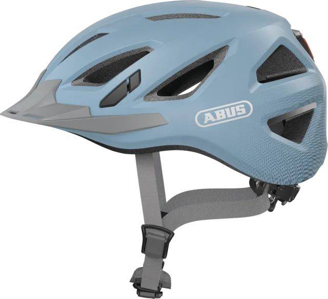 ABUS URBAN-I 3.0 urban cycling helmet with adjustable fit and reflective elements for safe city riding.