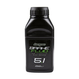 Hope Hydraulic Oil DOT 5:1 brake fluid bottle for hydraulic brake system lubrication, with clear label and cap.