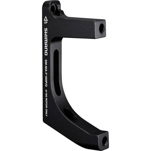 Shimano adapter post spare part for 203mm disc rotor with 180mm mount, used for bike brake rotor installation.