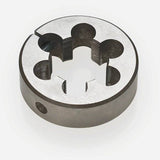 Park Tool 606 1-inch x 24 TPI cutting die for FTS-1 threading system, used in workshop bike maintenance and repair.
