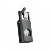 Crankbrothers F11 multi tool in black with tyre plug and chain link holder for bike maintenance, shown on workshop surface.