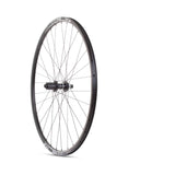 Black M Part Wheels road rear disc wheel with Shimano 105 hub, 142x12mm axle, DT R 470 rim, 700c size, components for cycling