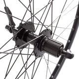 M Part Wheels gravel MTB rear wheel with Shimano QC400 hub, 650B TLR rim, QR 135mm spacing, suitable for off-road cycling.