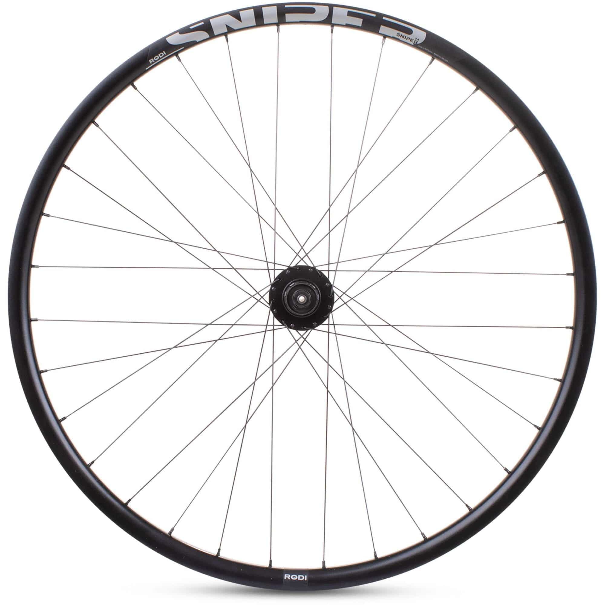 M Part Wheels gravel rear wheel with Shimano QC400 hub, 700c Rodi Sniper rim, tubeless-ready, quick release, 135mm spacing.