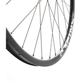 M Part Wheels Gravel rear wheel with 700c Rodi Sniper rim, Shimano QC400 hub, tubeless-ready, 135mm quick-release, 6-bolt hub design.