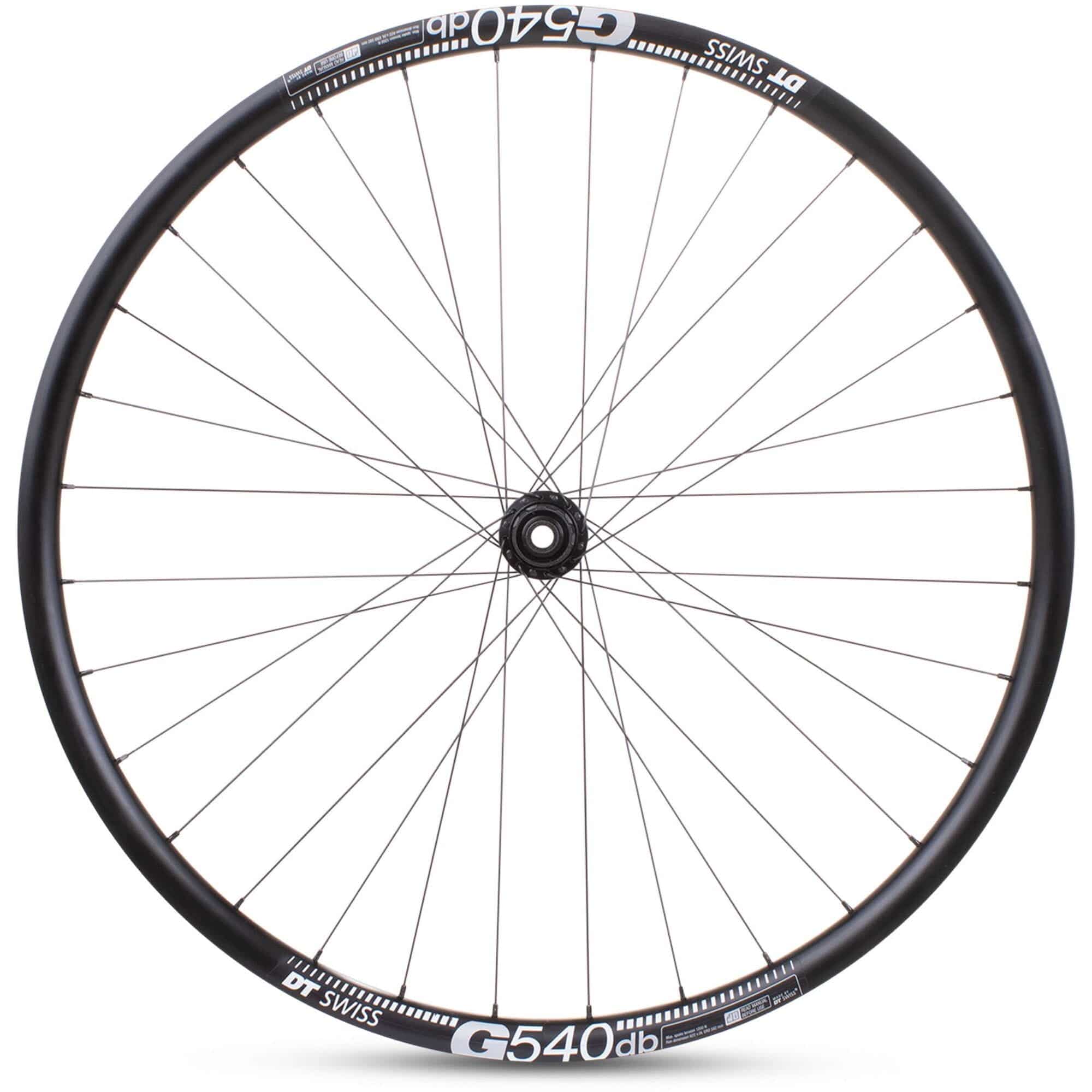 M Part Wheels gravel rear wheel with Shimano 105 hub, DT Swiss G 540 rim, 142x12mm axle, TLR 700c, suitable for gravel bikes.