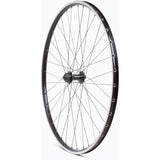 M Part Wheels hybrid/touring front disc wheel with Shimano QC400 hub and Mavic A319 rim, 700C size, for QR quick-release.