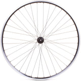 M Part Wheels Hybrid/Touring rear disc wheel with Shimano QC400 hub and Mavic A319 rim, 700C size, for road or touring bikes.