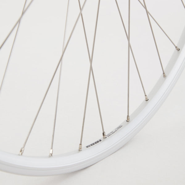 M Part Wheels Hybrid Front Solid Axle Wheel silver 700c