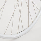 M Part Wheels Hybrid Front Solid Axle Wheel silver 700c