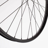 M Part Wheels M30 v1.1 27.5-inch tubeless-ready MTB front wheel with 110x15mm TLR hub and black alloy rim.