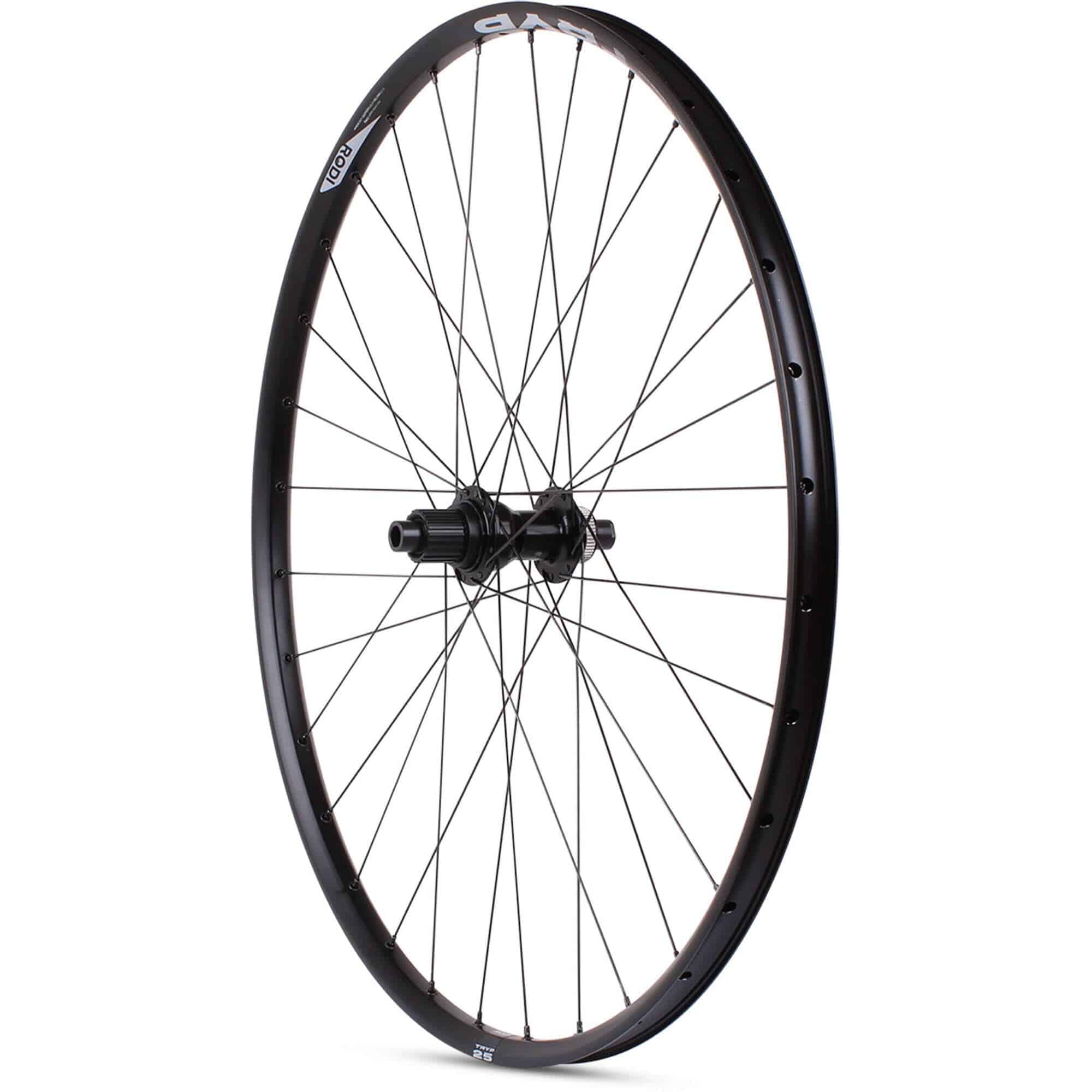 M Part Wheels M25 v2 27.5-inch MTB rear wheel with 148x12mm boost axle, tubeless ready for 12-speed mountain biking.