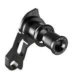 Wheels Manufacturing replaceable derailleur hanger dropout 653 for SRAM UDH and Shimano bikes, compatible components for bike maintenance.