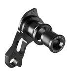 Wheels Manufacturing replaceable derailleur hanger dropout 653 for SRAM UDH and Shimano bikes, compatible components for bike maintenance.