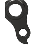 Wheels Manufacturing Replaceable Derailleur Hanger 528 for Rock Machine and YT Bikes, shown in metallic finish.