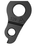 Wheels Manufacturing Replaceable Derailleur Hanger Dropout 529 for YT Tues MK2 AL bike, showing the metal component with mounting holes.