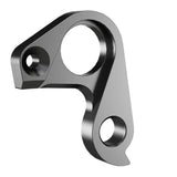 Wheels Manufacturing Replaceable Derailleur Hanger Dropout 553 for Argon 18 bikes showing metal component with mounting holes