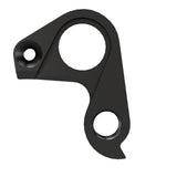Wheels Manufacturing replaceable derailleur hanger dropout 553 for Argon 18 bikes, shown mounted on bicycle frame.