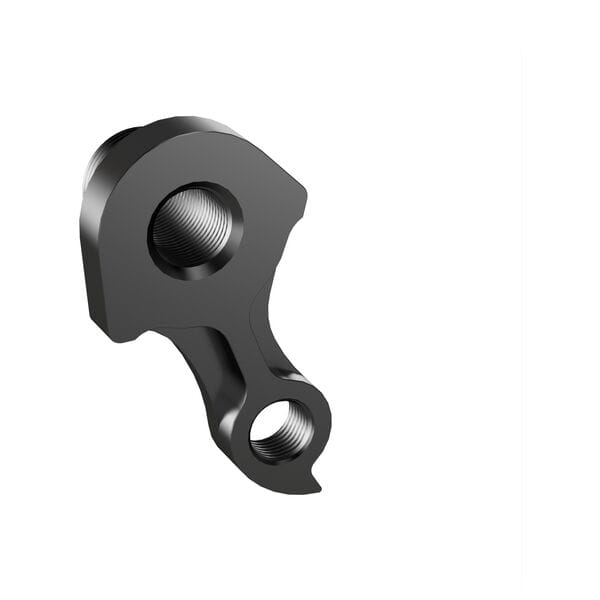 Wheels Manufacturing replaceable derailleur hanger dropout 592 for Commencal Furious V3 mountain bike, close-up of component.