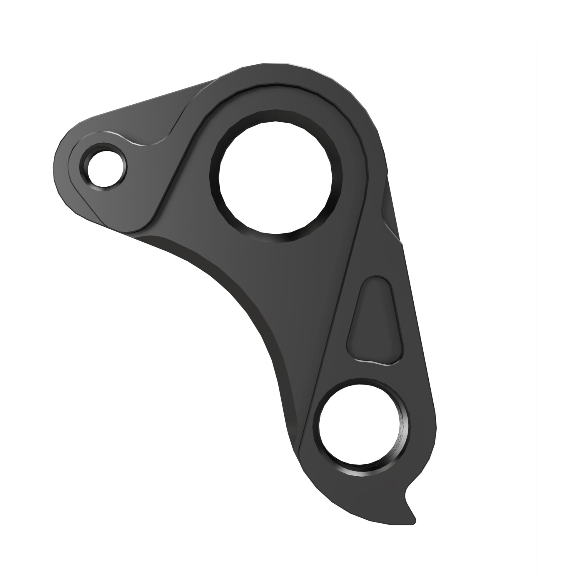 Wheels Manufacturing replaceable derailleur hanger 601 for Specialized Aethos 2020+ bike, shown attached to the bicycle frame.