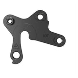 Wheels Manufacturing Replaceable Derailleur Hanger Dropout 607 for Trek and Diamant bikes, showing the metal component with mounting holes.