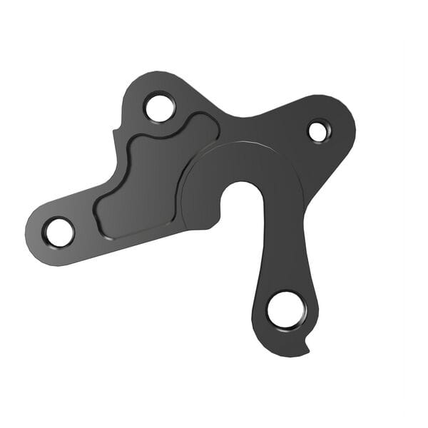 Wheels Manufacturing replaceable derailleur hanger dropout 607 for Trek and Diamant bikes, showing the metal component with mounting holes.