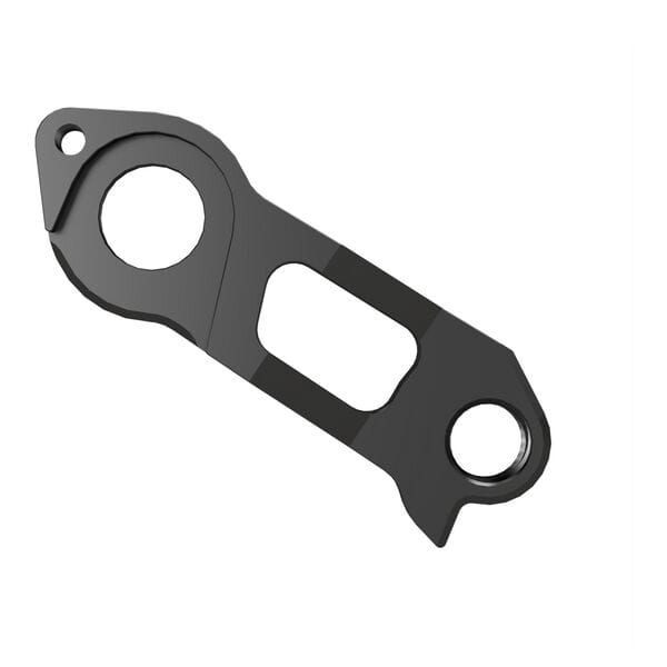 Wheels Manufacturing Replaceable Derailleur Hanger 615 for Focus Bikes dropout, showing metal component on a bicycle.