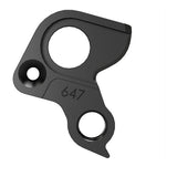 Wheels Manufacturing Replaceable Derailleur Hanger Dropout 647 for Canyon Speedmax bikes, showing metal component with mounting holes.