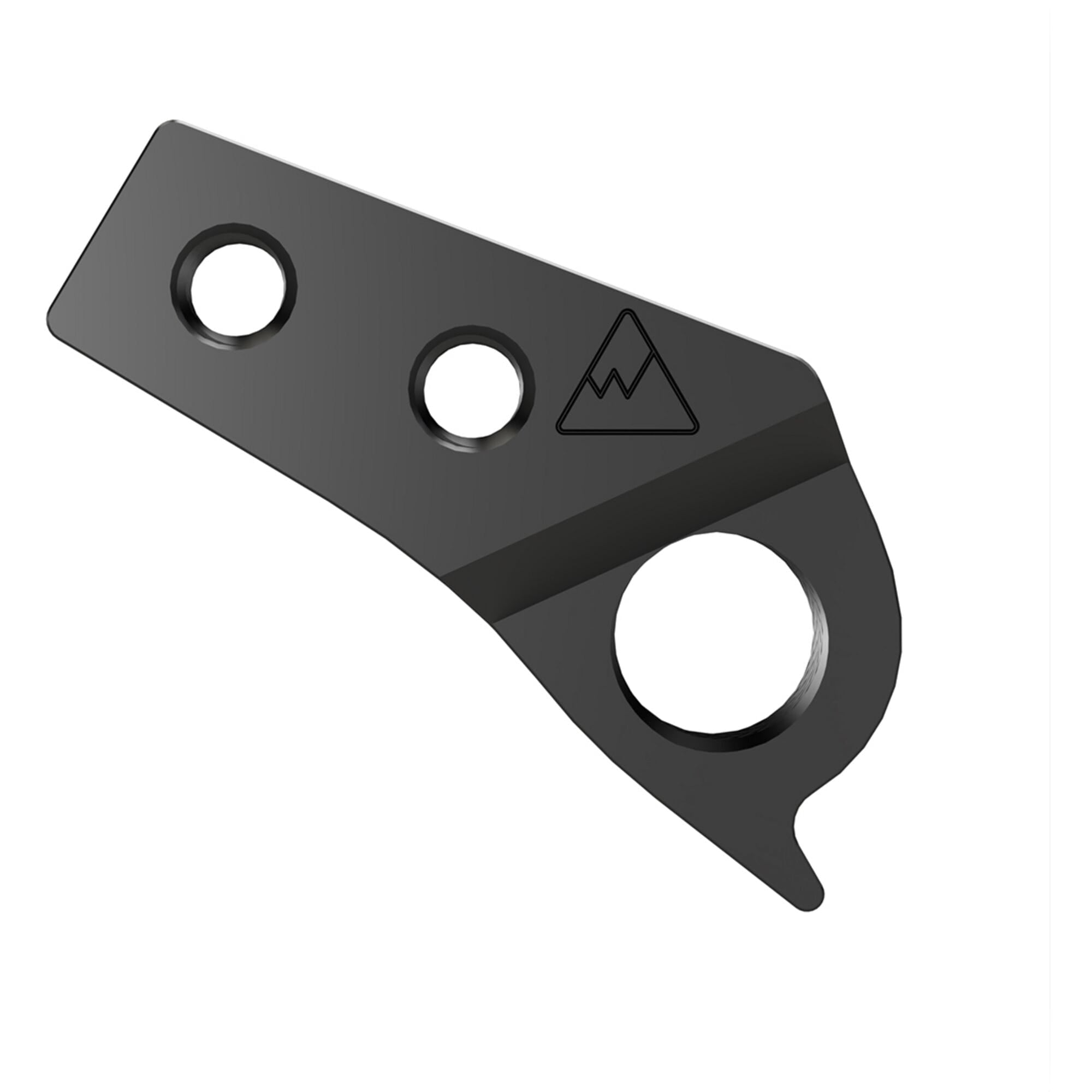 Wheels Manufacturing derailleur hanger dropout 648 for Scott Plasma 2 and 3 bike components, shown in black metal with mounting holes