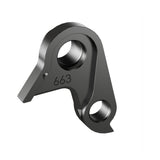 Wheels Manufacturing Replaceable Derailleur Hanger Dropout 663 for Look bikes, showing metal component with mounting holes.
