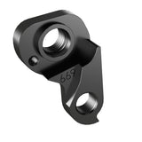 Wheels Manufacturing replaceable derailleur hanger dropout 669 for Rose bikes, shown with mounting holes and metal construction.