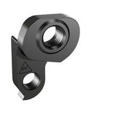 Wheels Manufacturing Replaceable Derailleur Hanger Dropout 669 for Rose Bikes, metal bike component with mounting holes and branding.