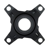 FSA Yamaha ebike spider for PW 1x/2x cranksets with 104/64mm BCD compatibility, showing metal component with mounting holes.
