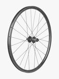 Bontrager Affinity TLR Centerlock disc road wheel with 24 spokes, tubeless-ready 700C wheel for high-performance cycling.