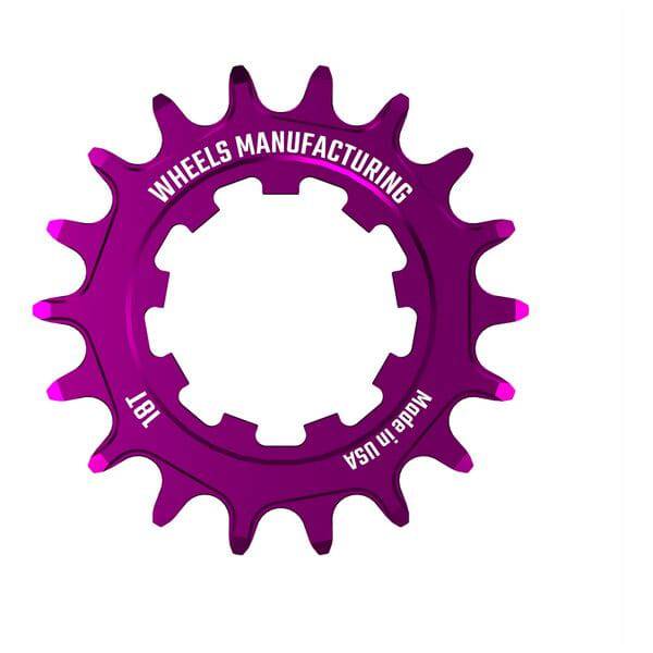 Wheels Manufacturing Solo-XD 7075 Aluminum Cog for SRAM XD/XDR freehub, close-up of lightweight mountain bike gear component