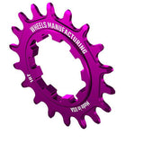 Wheels Manufacturing Solo-XD alloy 7075 aluminum cog for SRAM XD/XDR freehub, shown mounted on a bicycle wheel.