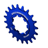 Blue Wheels Manufacturing Solo-XD 20-tooth aluminum bike cog for SRAM XD/XDR freehub, designed for durable, high-performance cycling components.
