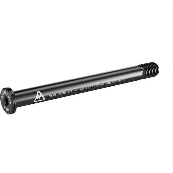 Wheels Manufacturing front 15mm thru-axle for bikes and forks, 141mm length, M15x1.5 threading, durable bike component