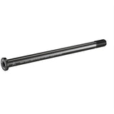Wheels Manufacturing rear 12mm thru-axle for bikes, 180mm length, M12 x 1.75mm thread, shown in black with metal components.