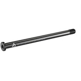 Wheels Manufacturing rear 12mm thru-axle for bikes and forks, 185mm length, M12x1.0x16 threading, black metal component