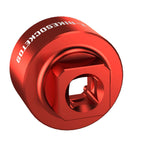 Wheels Manufacturing Fazua Ride 60 e-bike lockring tool for precise maintenance, shown in a workshop setting.