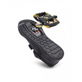 Crank Brothers Mallet Lace MTB shoes showing breathable trail footwear with lace-up design and mountain bike pedal compatibility.
