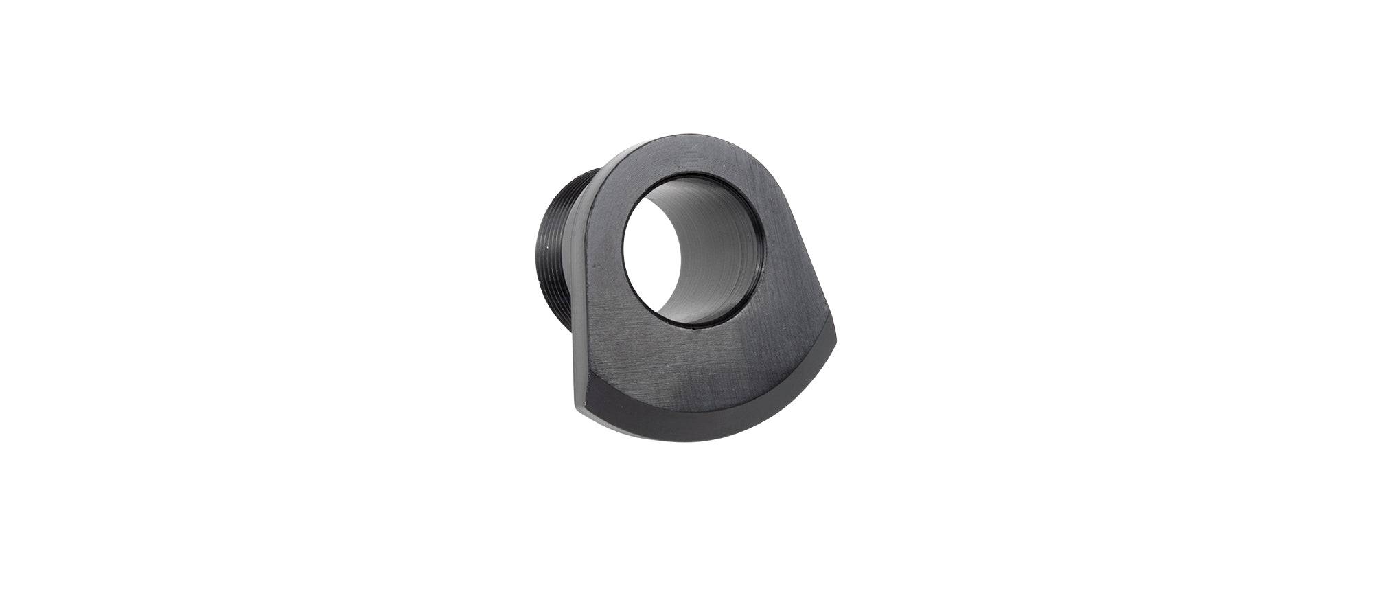 Trek hardtail bike frame rear non-drive side bolt hanger, 142x12 mm for bike component replacement.