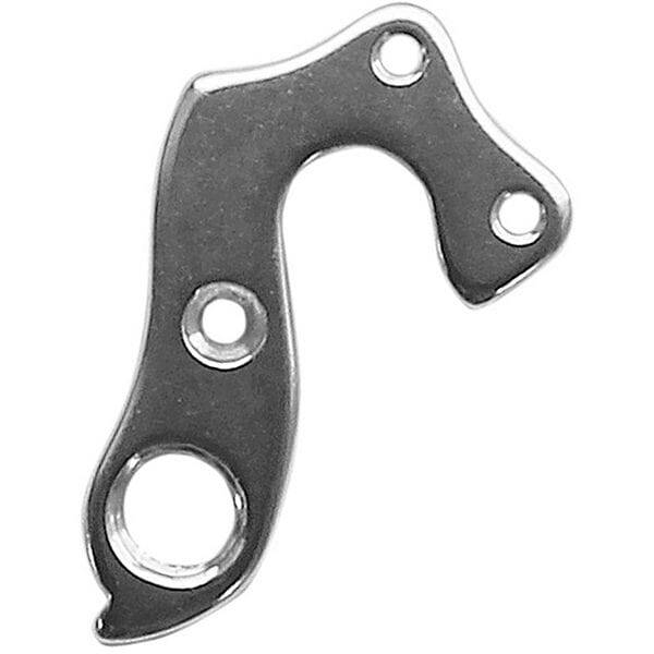 Durable M Part gear hanger for bikes, compatible with various brands, shown as a replacement component for bike gear systems.