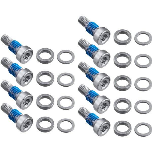Shimano PD-GR500 pedal pins and spacers pack of 9, genuine replacement components for mountain bike pedals.