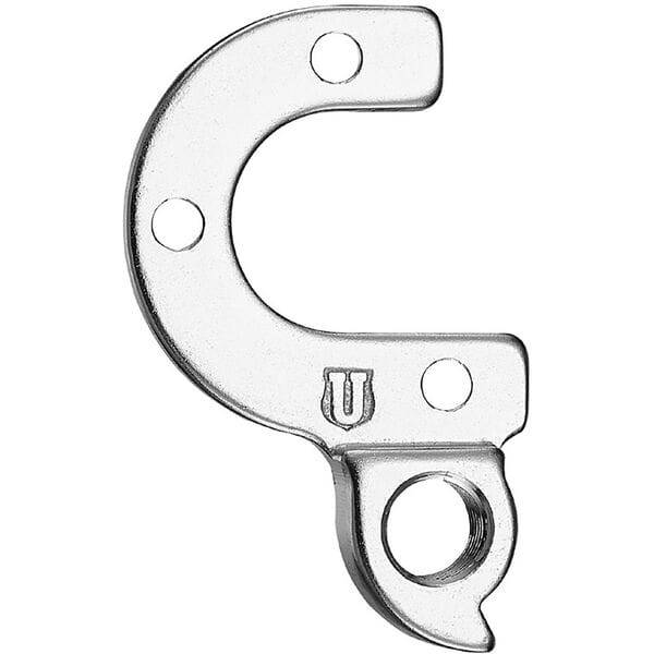 M Part Bulls Gear Hanger, durable bike frame protection component, shown mounted on a bicycle frame for easy gear alignment.