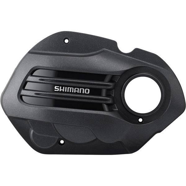 Shimano STEPS SM-DUE61 trekking e-bike drive unit cover with screws, component for electric bike motor protection.