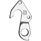 M Part Gear Hanger for Focus bikes, durable frame protection component, shown mounted on bike frame in image.